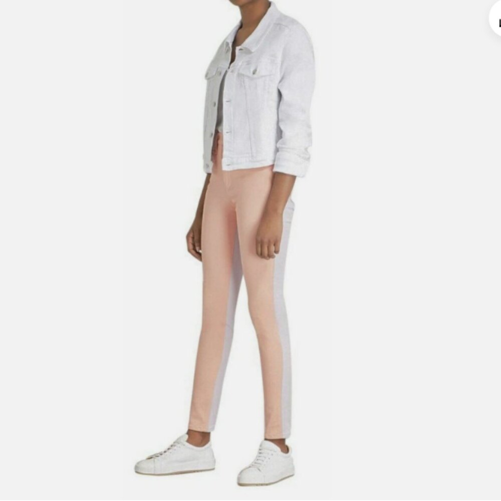 🌹HOST PICK-Rag & Bone Modele Peach Lilac Highrise Skinny 28 - Picture 2 of 9